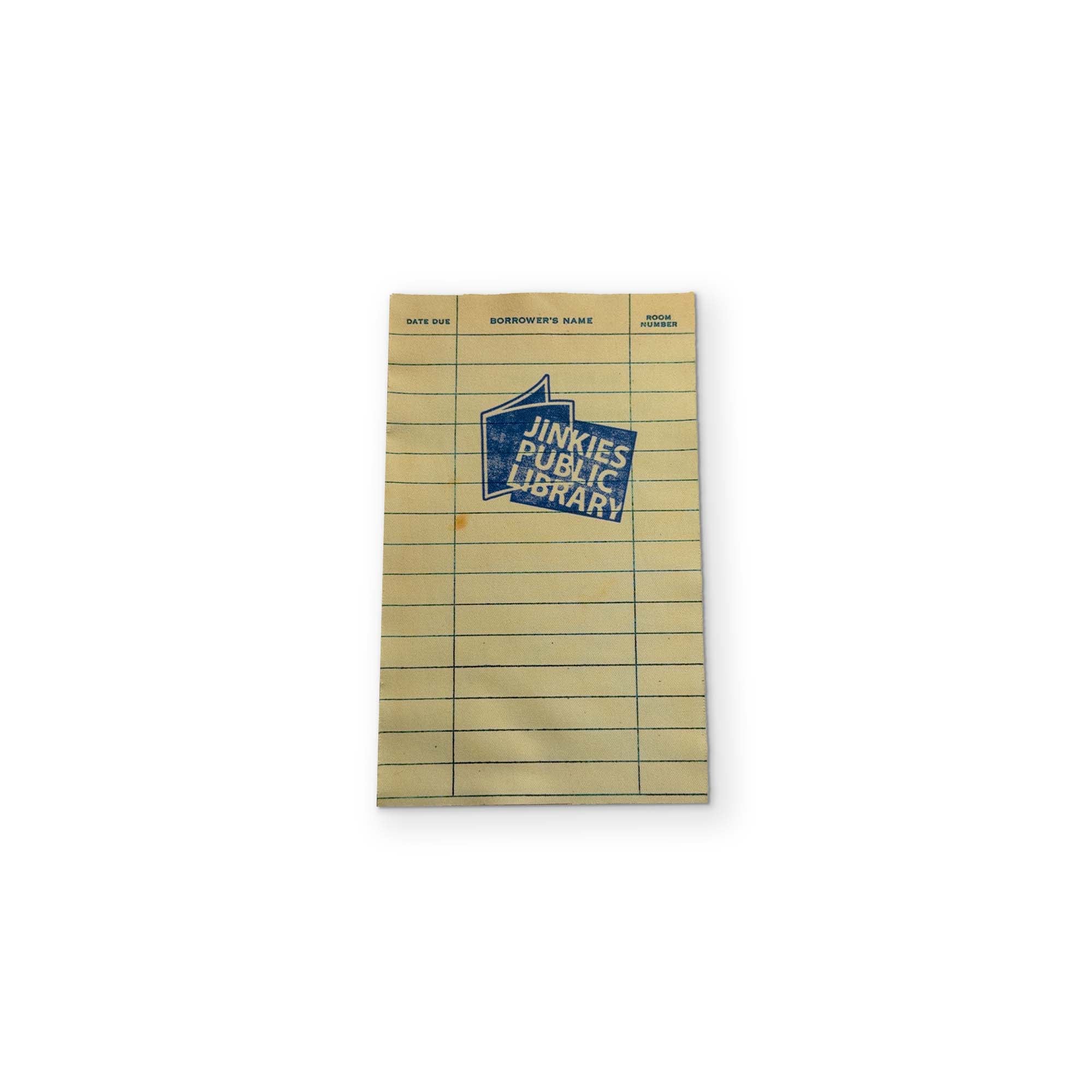 A LIBRARY CARD YOU CAN CLEAN YOUR GLASSES WITH - Image 2