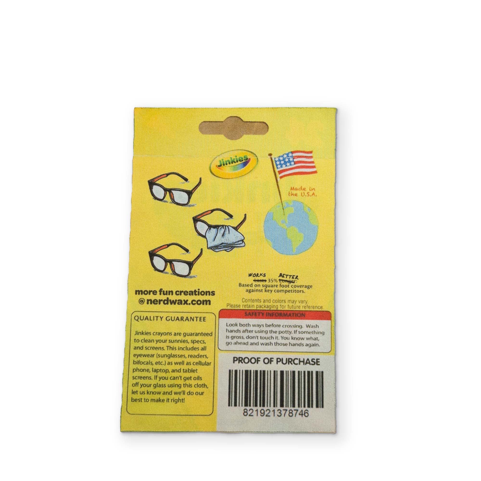 🖍️ CRAYONS YOU CAN CLEAN YOUR GLASSES WITH - Image 2