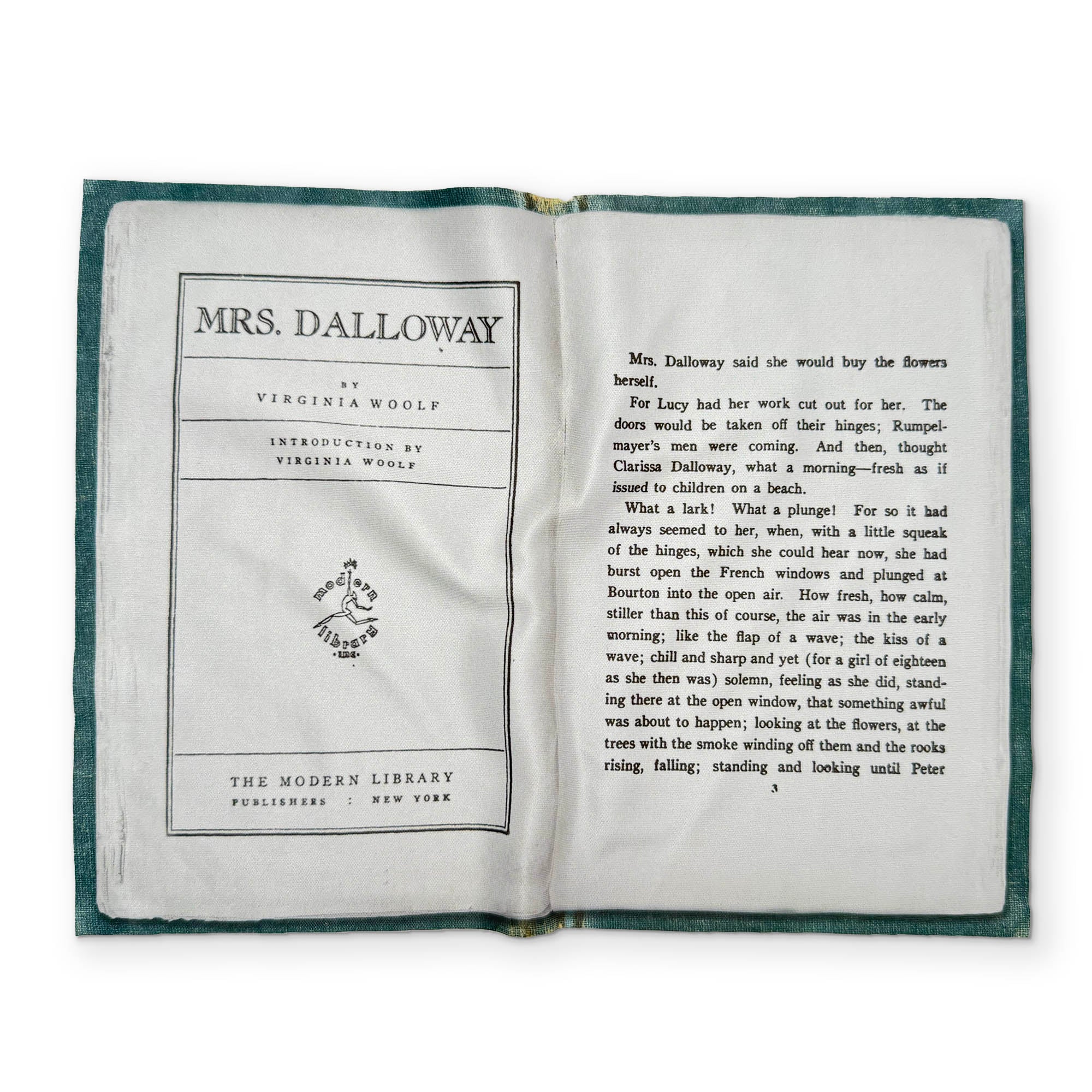 MRS DALLOWAY - A BOOK YOU CAN CLEAN YOUR GLASSES WITH - Image 2