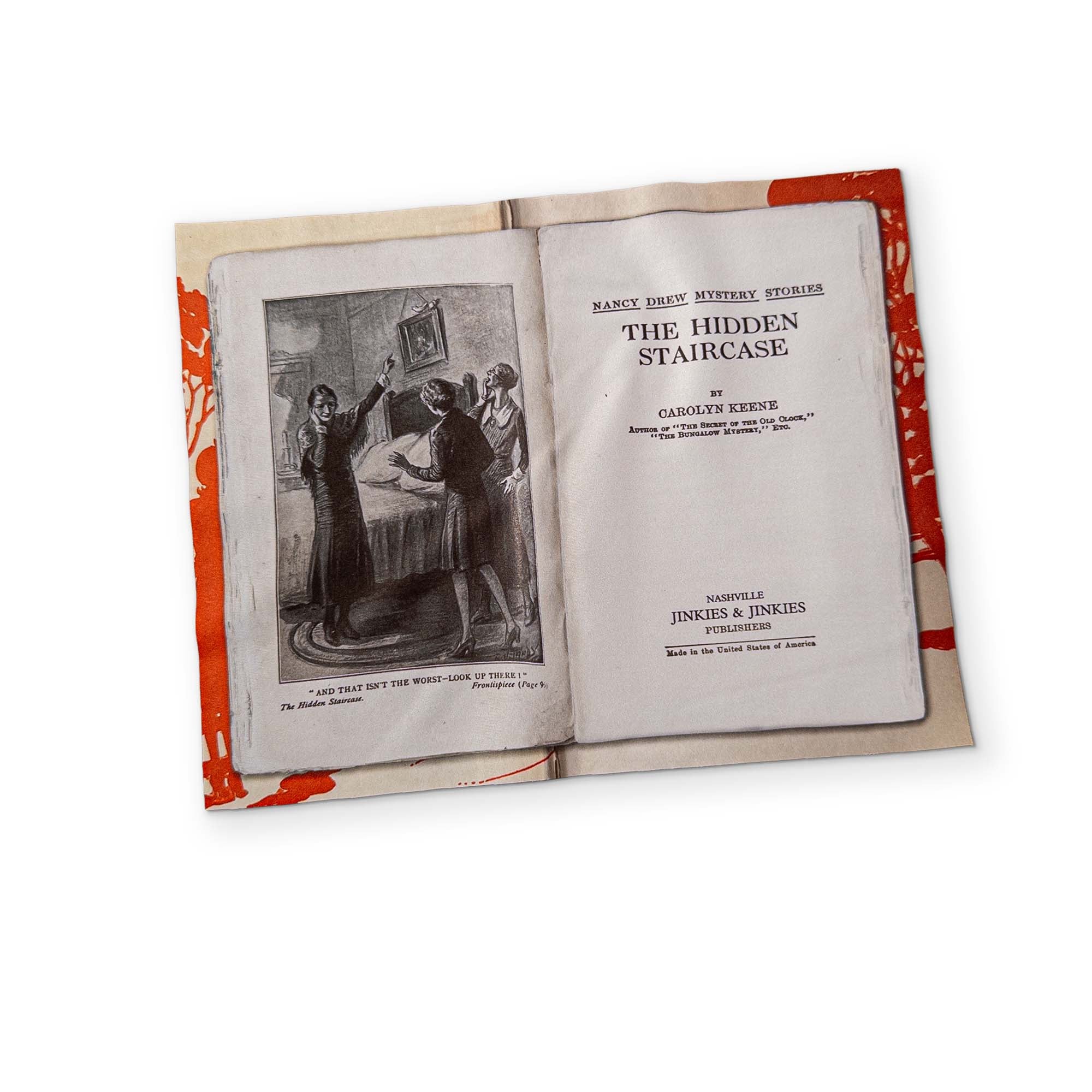 THE HIDDEN STAIRCASE - A NANCY DREW BOOK YOU CAN CLEAN YOUR GLASSES WITH - Image 3